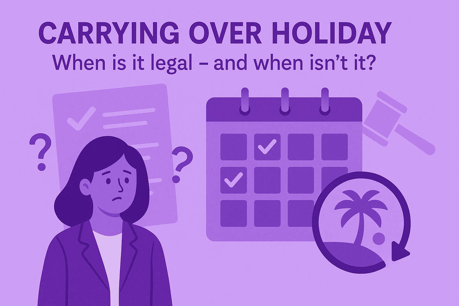 Carrying over holiday rules explained for UK employers and HR compliance